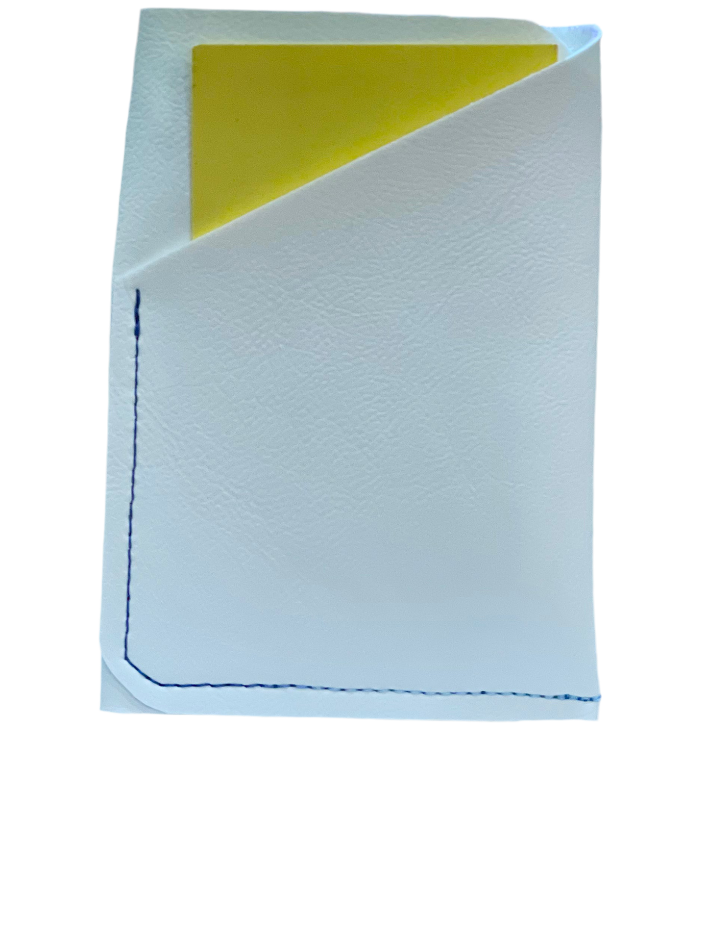 Handmade Minimalist Faux Leather Wrap Wallet – Slim Pocket Organizer