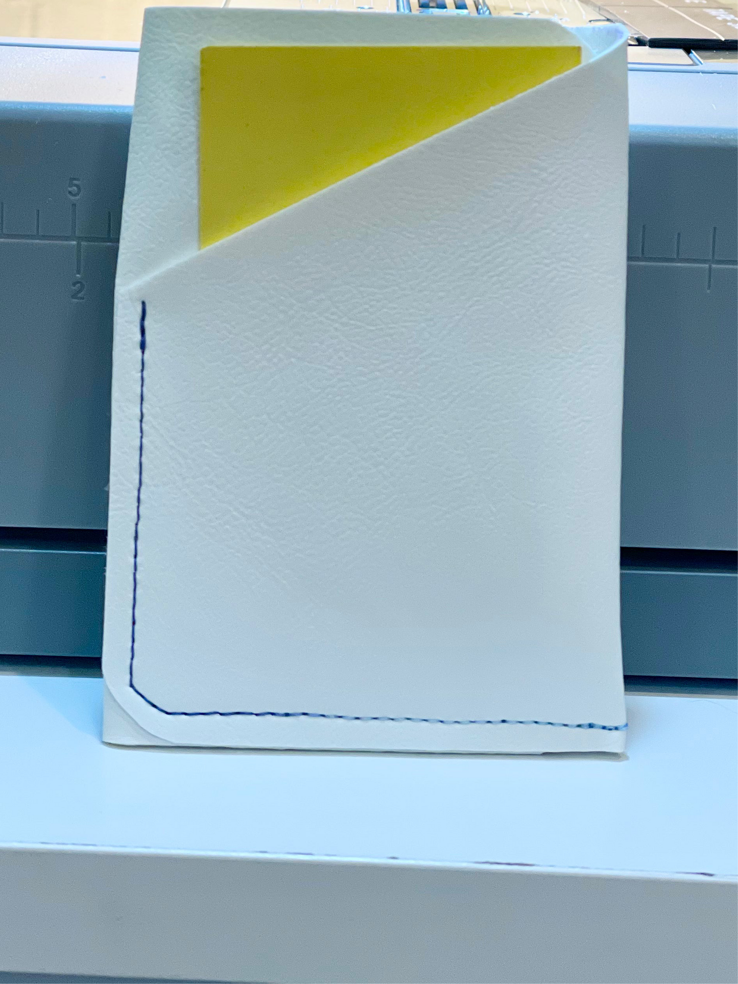 Handmade Minimalist Faux Leather Wrap Wallet – Slim Pocket Organizer